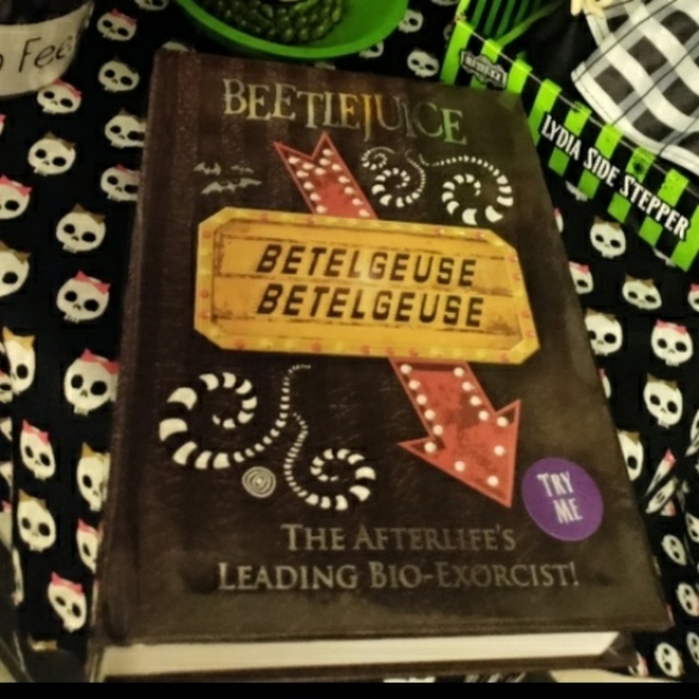 Light up Beetlejuice journal